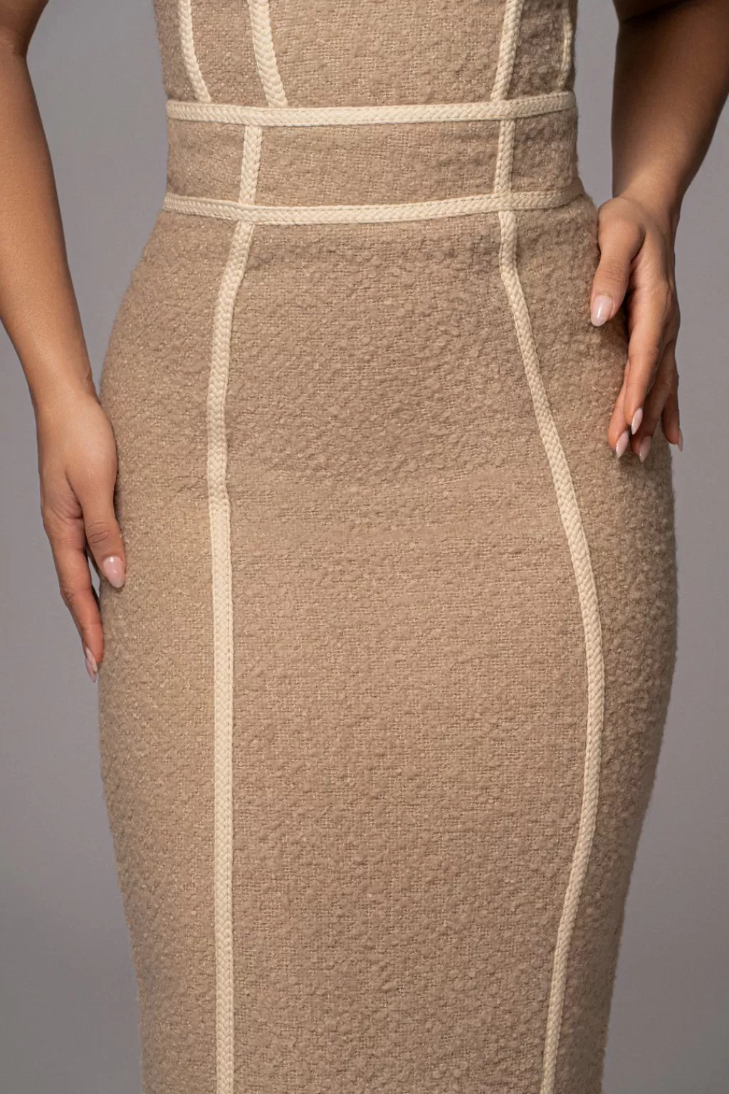 Skirts*JLUXLABEL Beige Miles Skirt