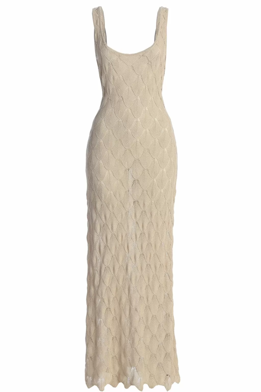 Curve Dresses*JLUXLABEL Beige Novabella Maxi Dress