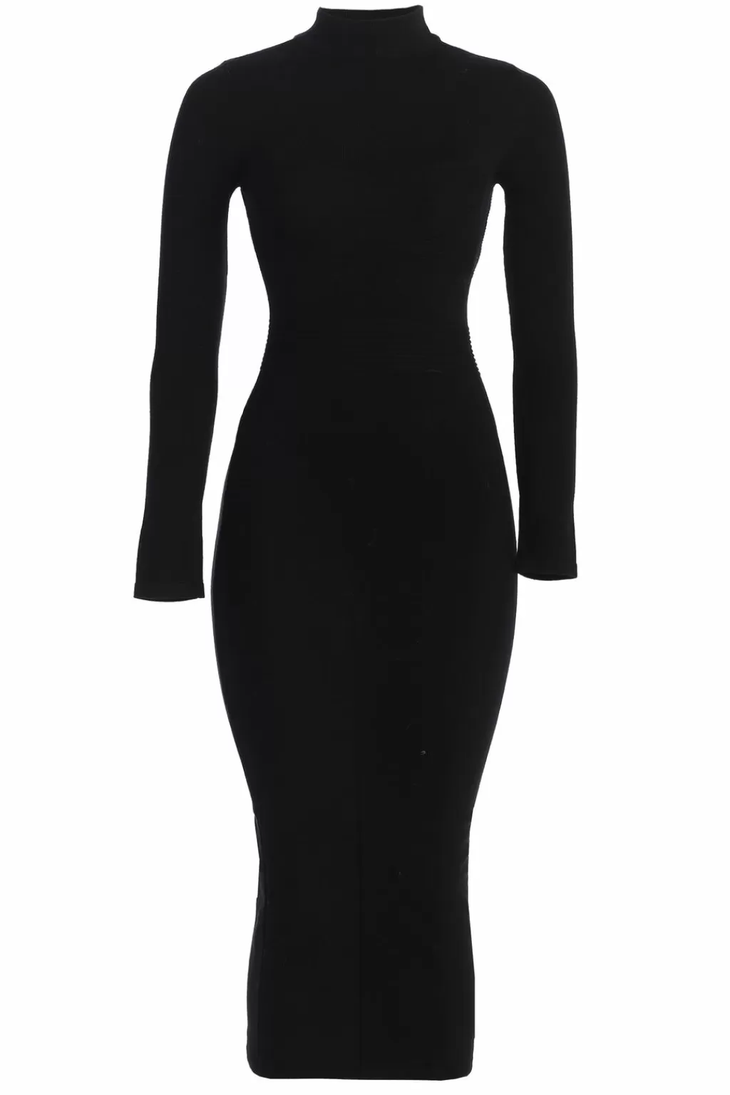 Curve Dresses*JLUXLABEL Black Dakotah Midi Dress