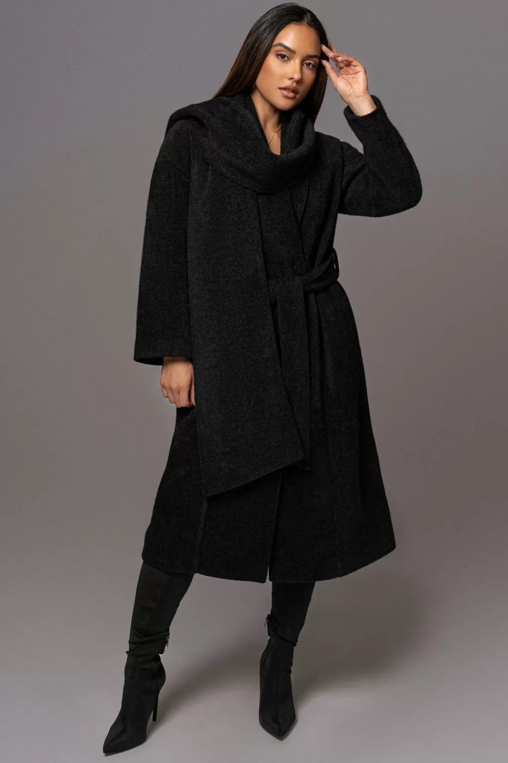 Coats*JLUXLABEL Black Jonah Coat