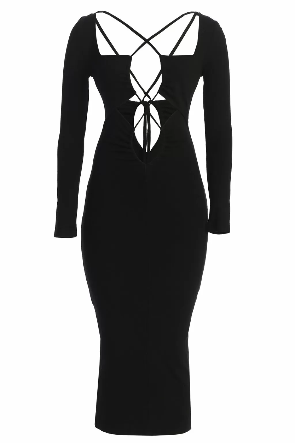 Dresses*JLUXLABEL Black Mesmerize Midi Dress