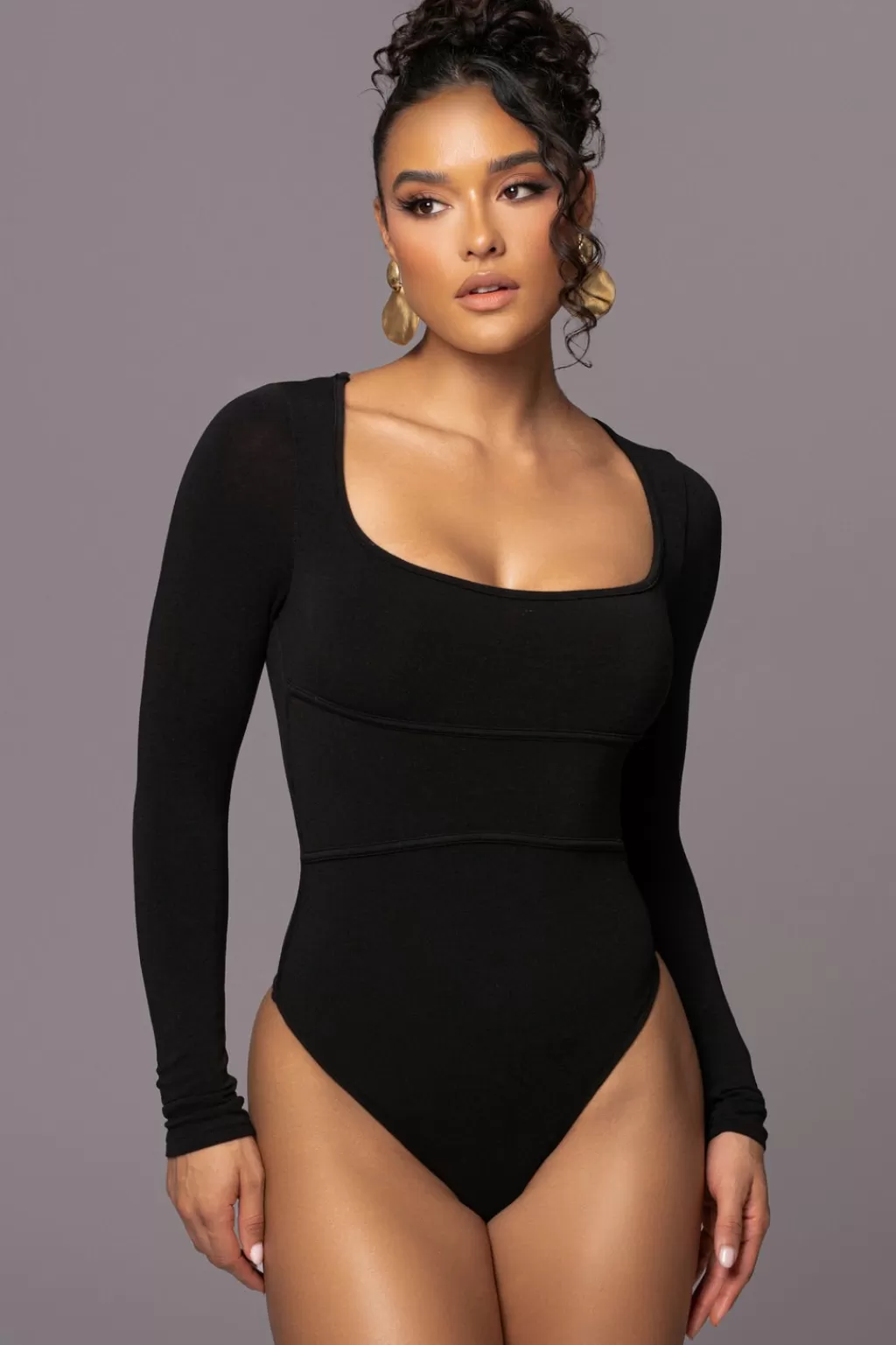 Bodysuits*JLUXLABEL Black Out Of Your League Bodysuit