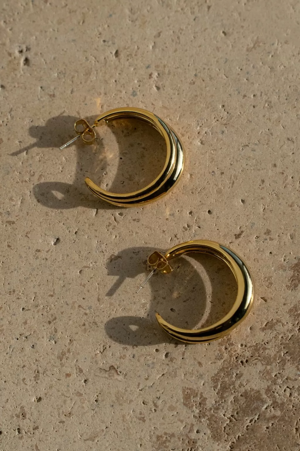 Accessories*JLUXLABEL Gold Eastwood Hoop Earrings