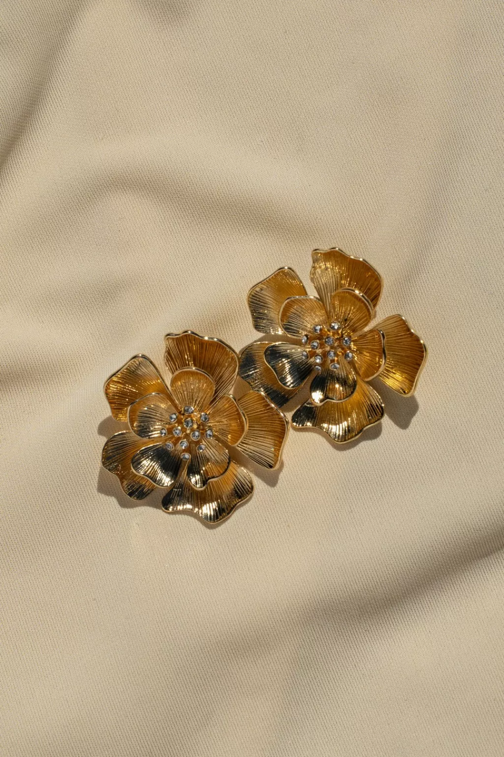 Jewelry*JLUXLABEL Gold Floral Bliss Earrings