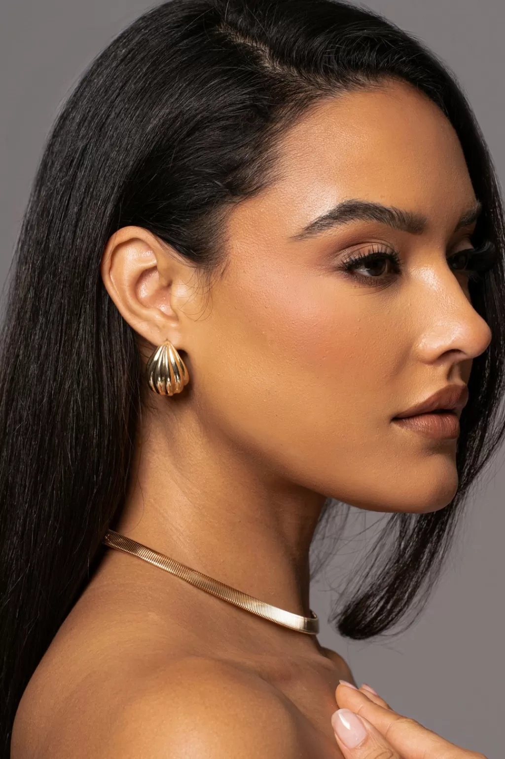 Accessories*JLUXLABEL Gold Lindsi Earrings