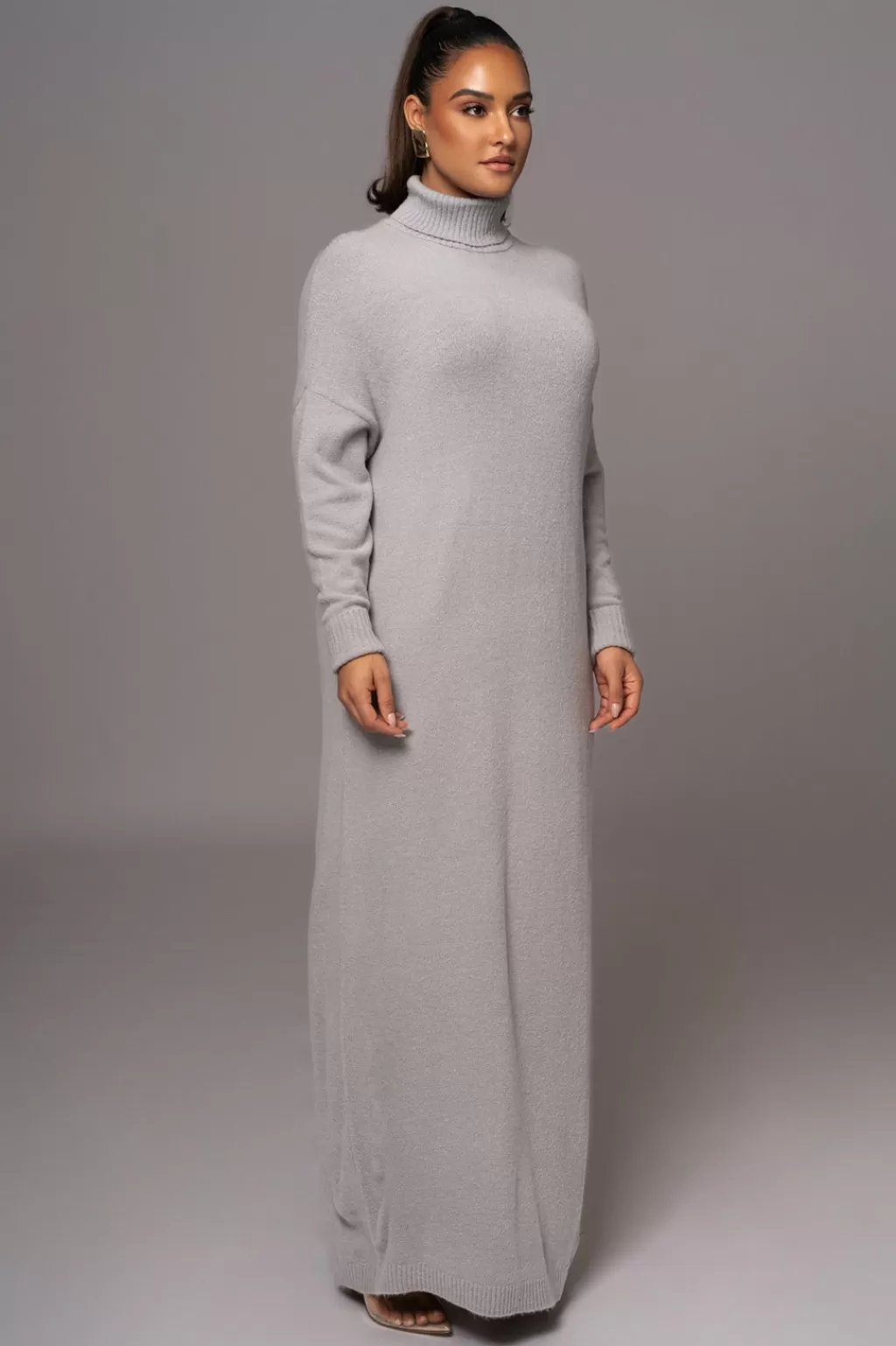 Knit Dresses*JLUXLABEL Grey Hartley Knit Maxi Dress