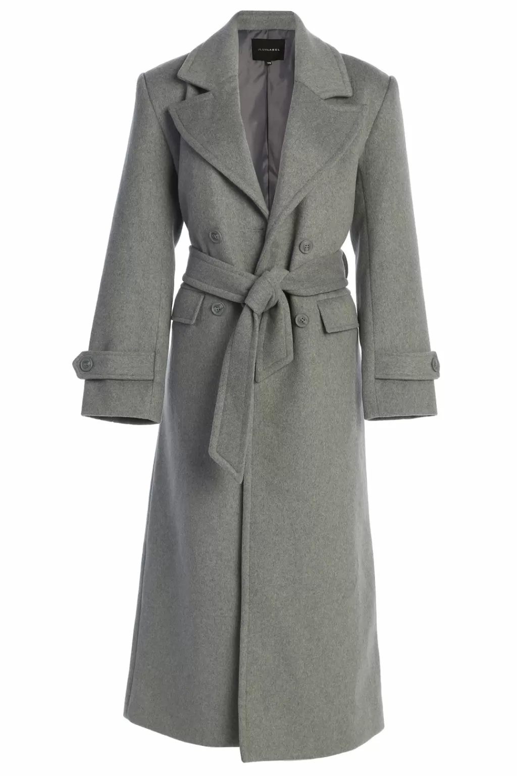 Outerwear*JLUXLABEL Grey Rain Or Shine Longline Coat