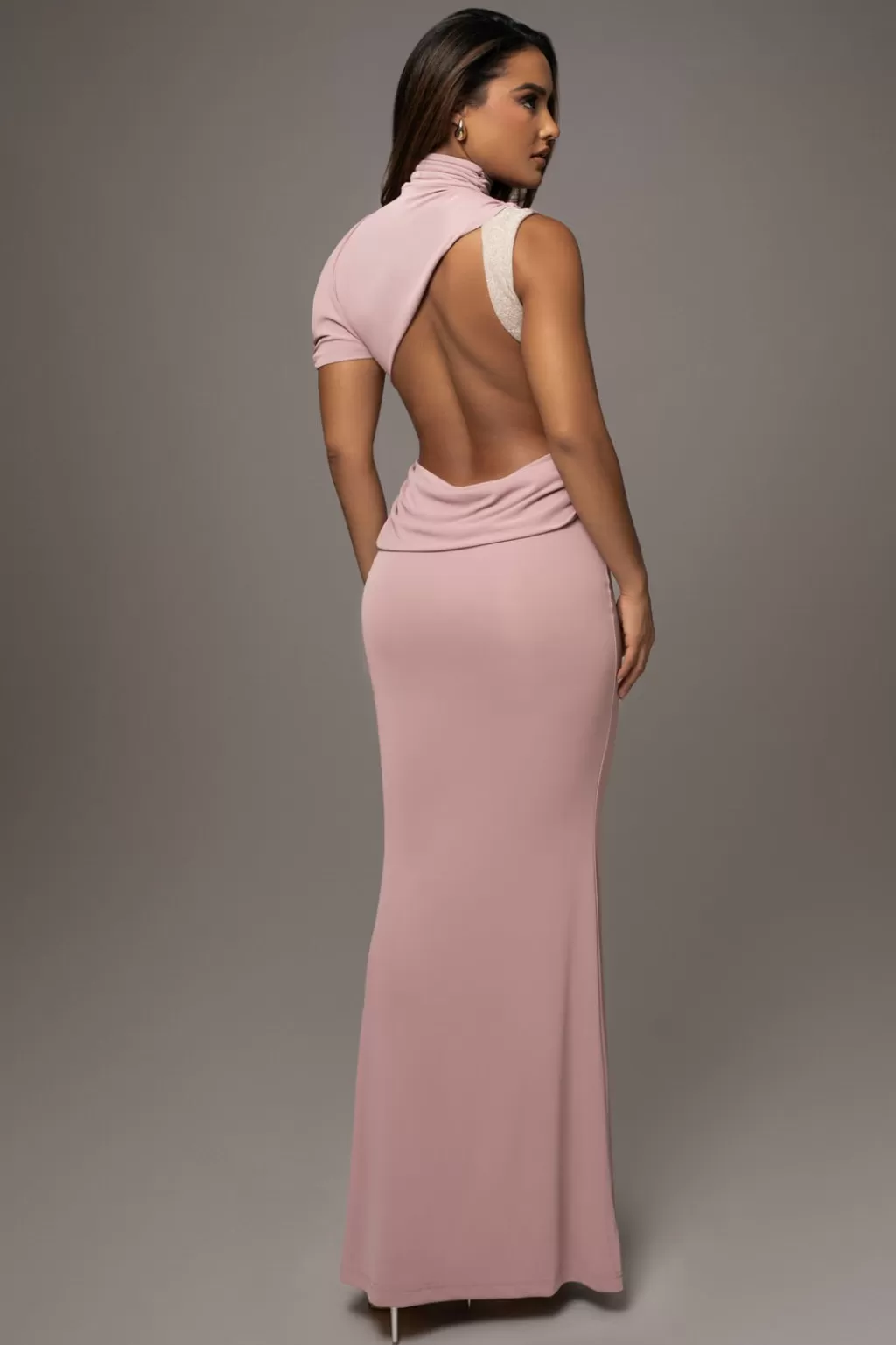 Dresses*JLUXLABEL Mauve Adelene Off The Shoulder Maxi Dress