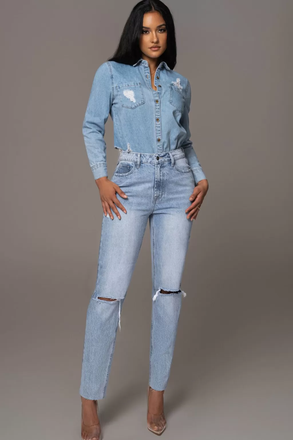 Bottoms*JLUXLABEL Nat & Liv X Denim South Bay Jeans