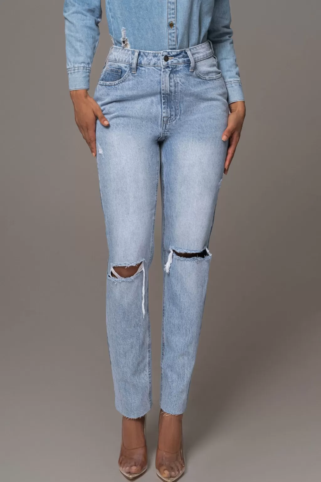 Bottoms*JLUXLABEL Nat & Liv X Denim South Bay Jeans