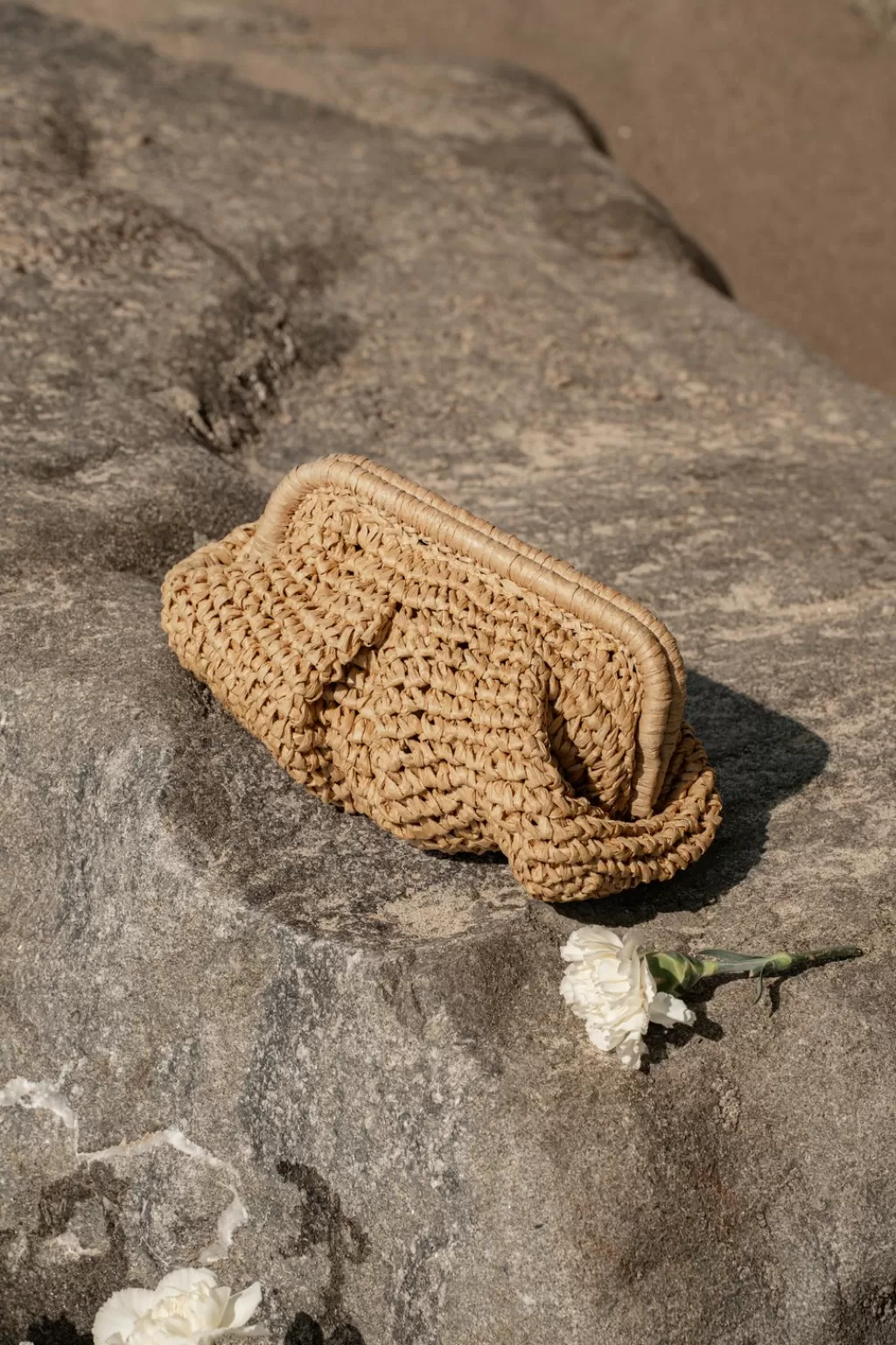 Nature'S Runway*JLUXLABEL Natural Ciana Straw Clutch