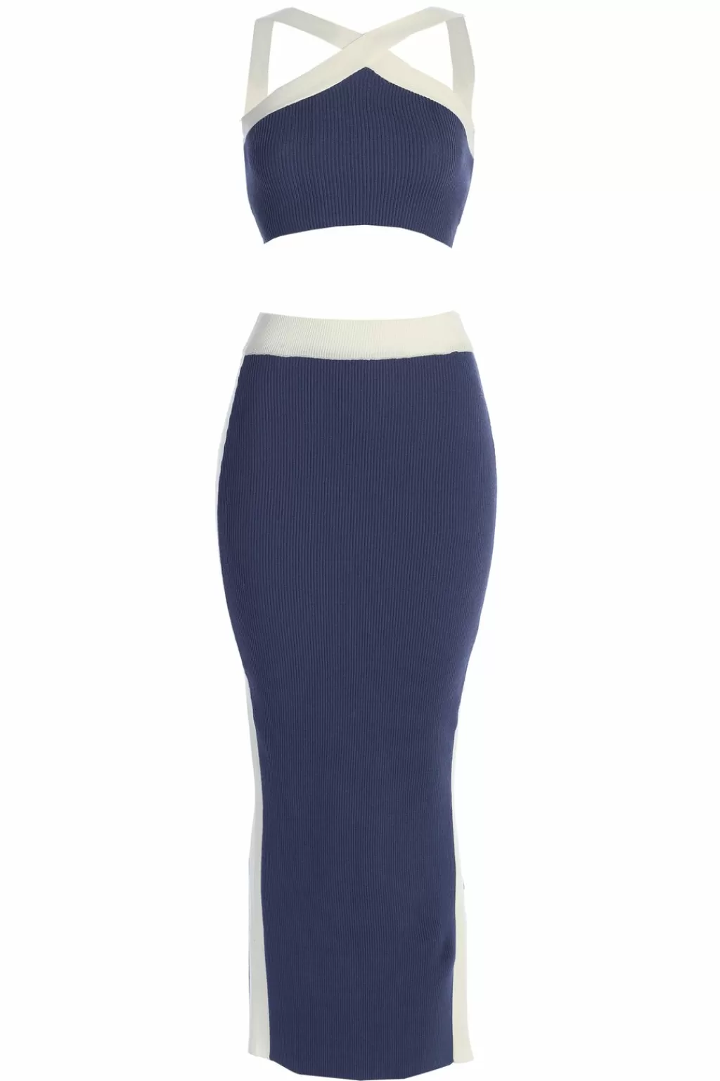 Skirt Sets*JLUXLABEL Navy Heartbreaker Two-Piece Skirt Set