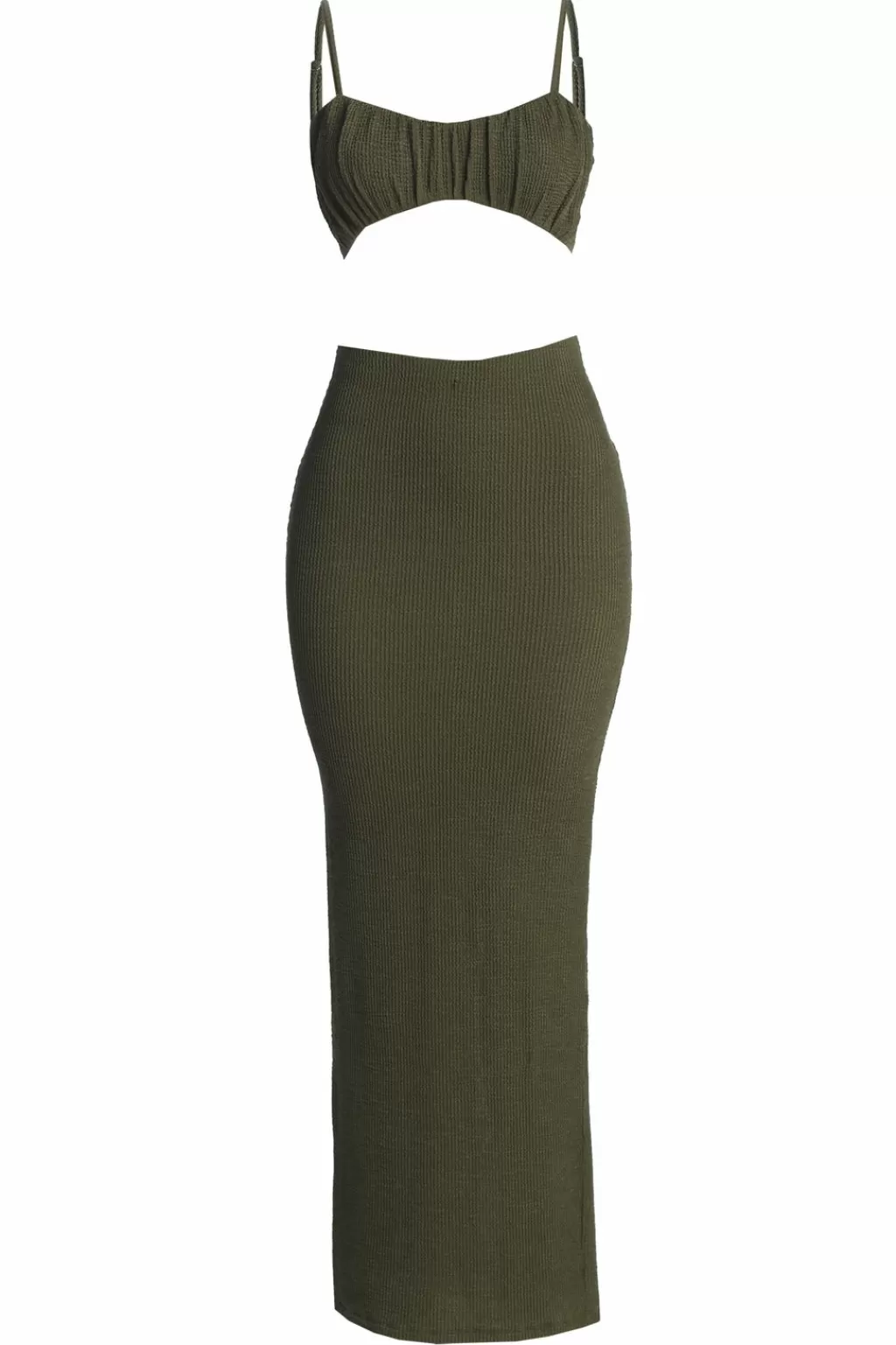 Sets*JLUXLABEL Olive Fiji 2-Piece Skirt Set