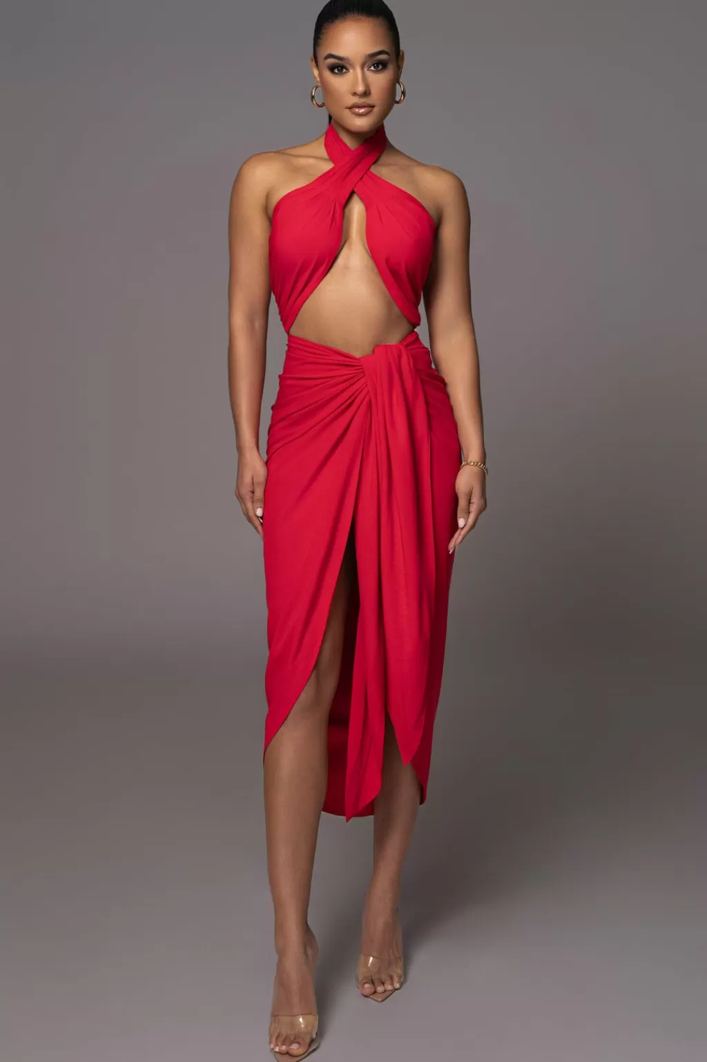 Dresses*JLUXLABEL Red Sahara Dress