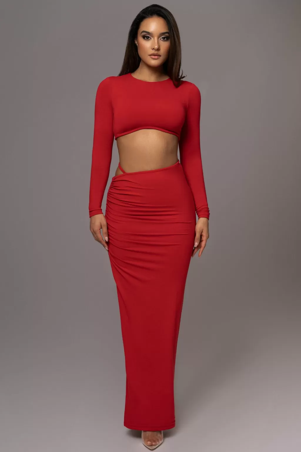 Skirt Sets*JLUXLABEL Red Verina Two Piece Skirt Set