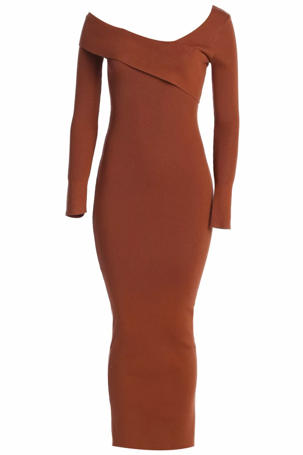 Long Sleeve Dresses*JLUXLABEL Rust Harper Knit Maxi Dress