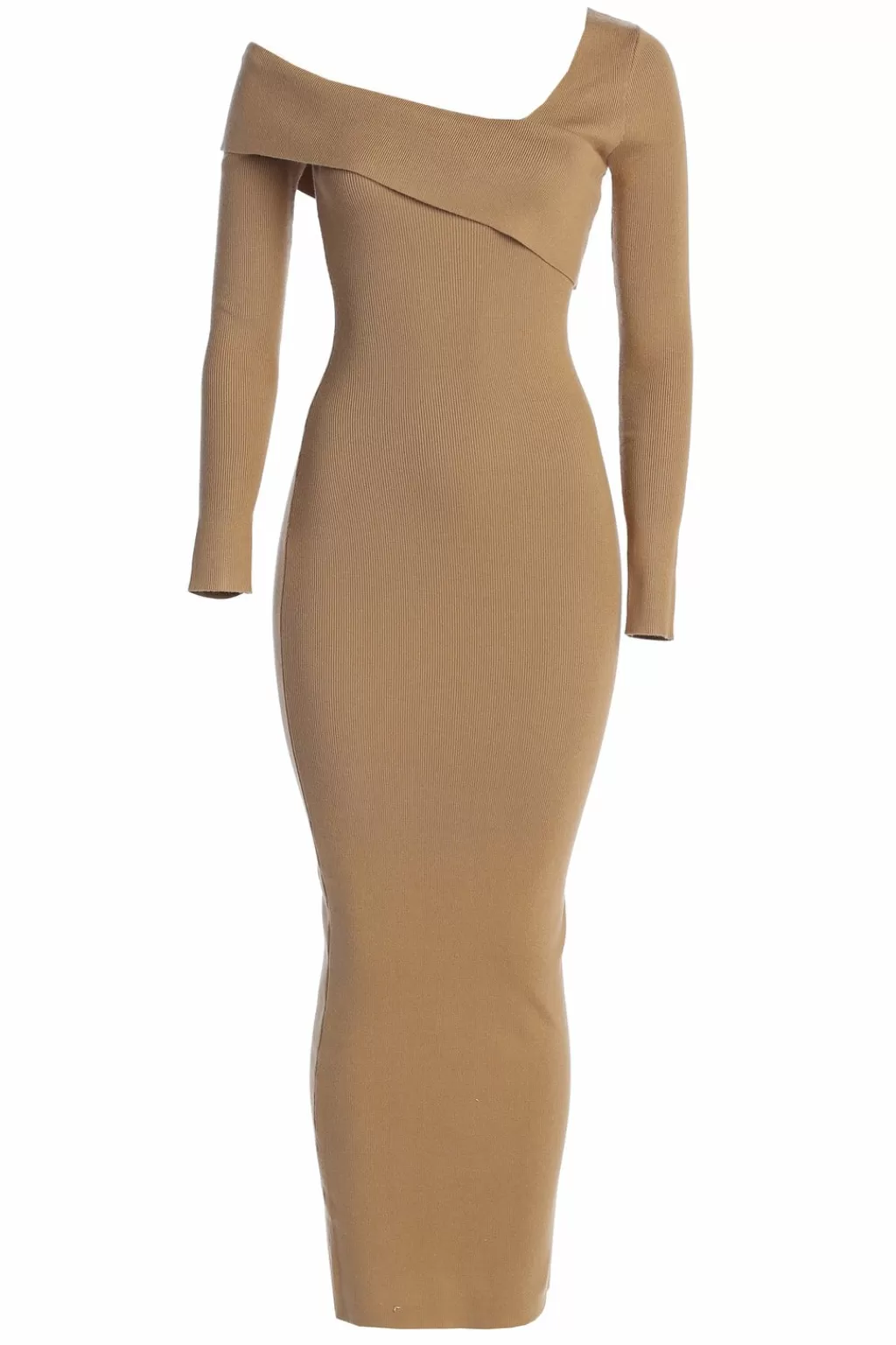 Dresses*JLUXLABEL Tan Harper Knit Maxi Dress