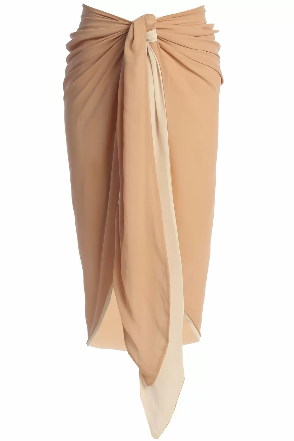 Skirts*JLUXLABEL Tan Uncharted Waters Sarong