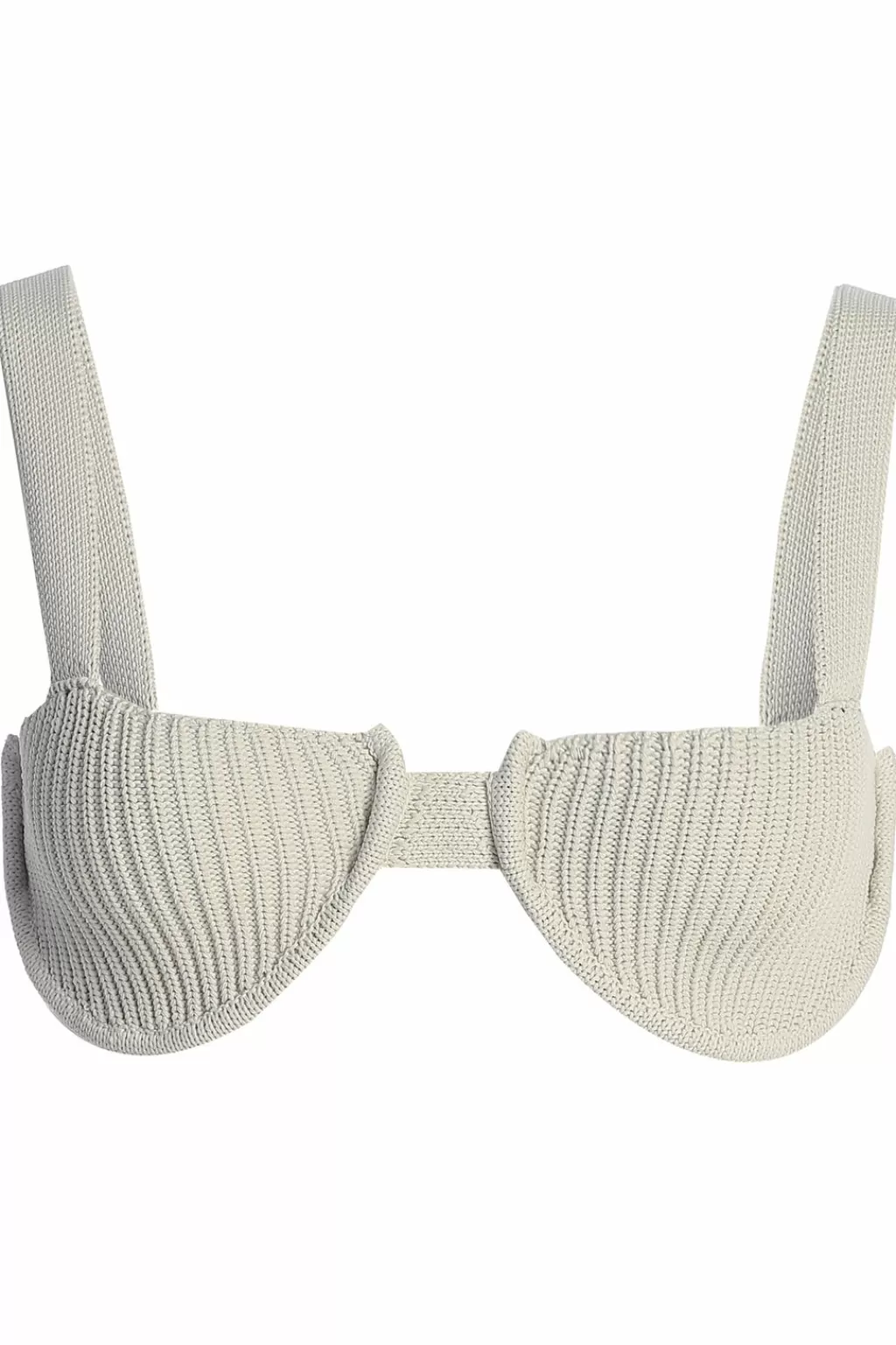 Tops*JLUXLABEL Taupe Fade Into You Knit Bralette